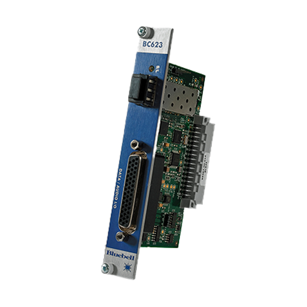 Bluebell BC623 Audio and Data Fibre Optic Transceiver